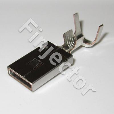 Female Ducon 9.5 Tin Plated Terminal, Cable Range 4.00 - 6.00 mm2 (loose piece)
