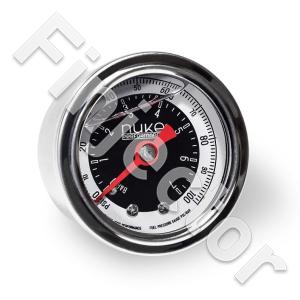 Fuel Pressure Gauge with 1/8npt thread (NUKE 310-01-101)