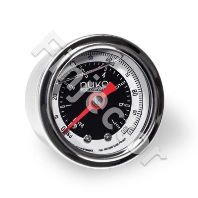 Fuel Pressure Gauge with 1/8npt thread (NUKE 310-01-101)