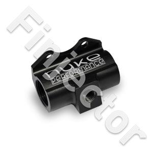 Fuel Line Guauge Adaptor with 1/8npt thread and An8 (NUKE 310-02-101)