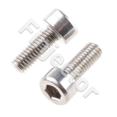 Bolt M6*20mm 12,9 Nickel Plated for Cam Pulleys, 3pcs (NUKE 500-10-101)