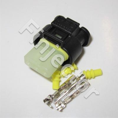 3 pole 1.2 SealStar FB Connector SET, Code B,  0.5 - 0.75 mm² female terminals