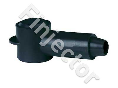 FLEXIBLE PVC ANGLED TERMINAL COVER, 14 / 27mm