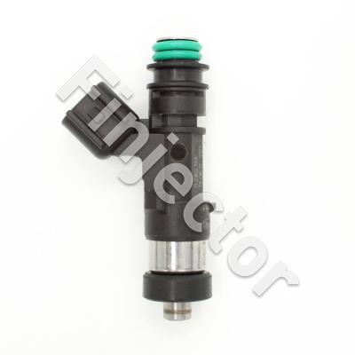 EV14 Injector, 12 Ohm, 1000 cc, C15, USCAR, O-O 49 mm, Mid, Top Machined to 11 mm, Bottom 16 mm Seal (EV14-1000-T1-11)