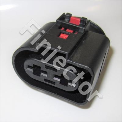 2 pole Female Delphi Female Ducon 9.5 connector (1K0971955)