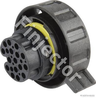 16 pole connector, KOSTAL LKS 1.5 ELA, Code A, BMW 75 65 1 56