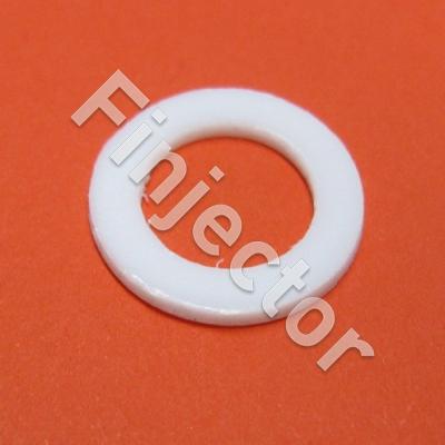 AN3 PTFE (Teflon) tiiviste,sisämitta 9.8mm ulkomitta 15.9mm  TH.1.5mm