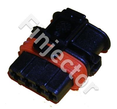 4 pole Compact connector, JPT female pins, code 1