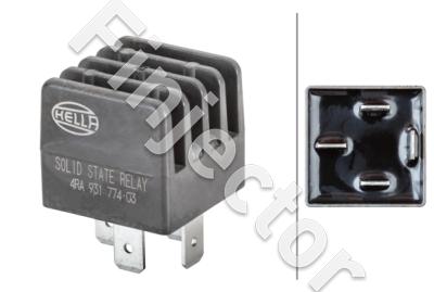 Hella semiconductor engaging relay 12V / 18A, 4-pole