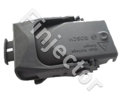 Cover for 105 /91 Pole ECU connectors / Exit right inclined   (Bosch 1928405505)