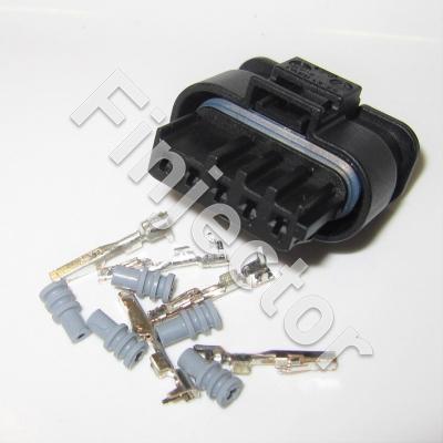 5 Pole 1.2 SealStar FA Connector KIT. Code A. Terminals for 0.5 - 0.75 mm². (Hirschmann 872-860-541)