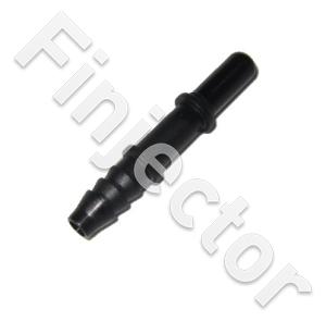 Quick connector male, 9.49mm (3/8"), 10 mm hose connection