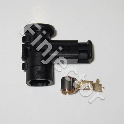 Connector set for glow plugs, for tip Ø 4 mm, cable Ø 3.0