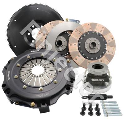 ST-246 TWIN DISC CLUTCH KIT, CERAMETALLIC DISCS, CORVETTE C6, INCLUDES HRB (TILTON 55-2009)