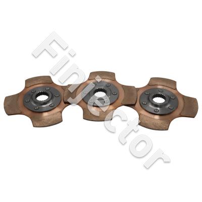 DISC PACK, METAL, PADDLE, 5.5", 3 PL, 26MM X 24 (TILTON 64140-3-ABA-38)