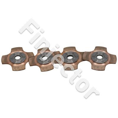 DISC PACK, METAL, PADDLE, 5.5", 4 PL, 1X23 (TILTON 64140-3-ACCC-30)