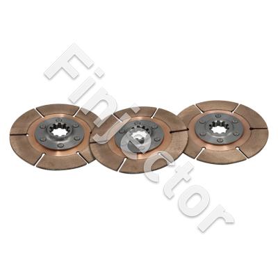 DISC PACK, METAL, 5.5", 3 PL, 1X10 (TILTON 64140-9-ABA-04)