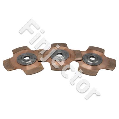 DISC PACK,METAL, PADDLE, 7.25", 3 PL, 1-5/32X26 (TILTON 64185-3-VTV-36)