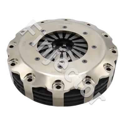 CLUTCH, CARBON, 7.25", 3 PL, UHR, GRAY, POT (TILTON 6573USG-P)