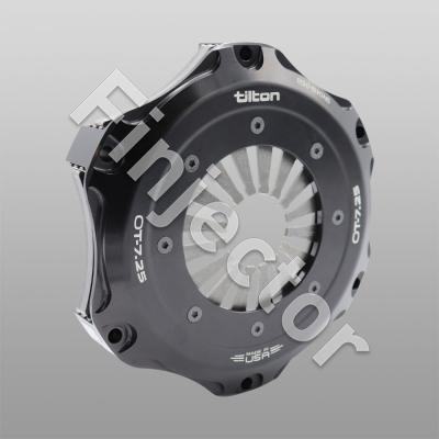 7.25" OT-II 2-Plate Racing Clutch With Floater Plate, Torque Capacity 762 Nm (560 lb-ft), Step, Cerametallic (TILTON 66-302HORA)