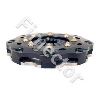 CLUTCH, METAL, 5.5", 1 PL, HR, GRAY, STEP (TILTON 67-001HG)