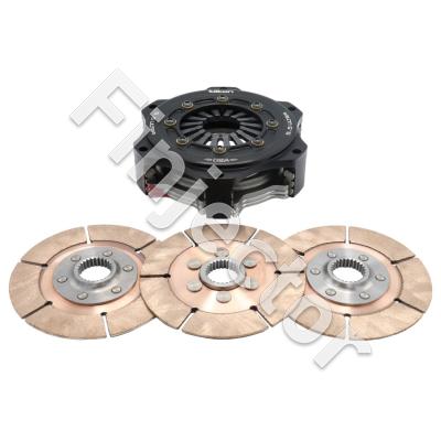 CLUTCH ASSY, 5.5" 3PL ULTRA, FINE SPLINE, 6-LEG (TILTON 67-203HG-36)