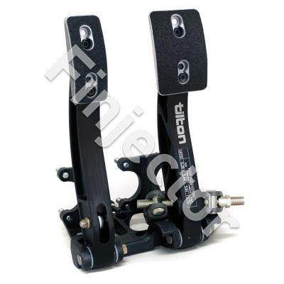 Tilton 600-Series Floor-Mount Pedal Assemblies, Brake and Clutch Pedals (72-604)