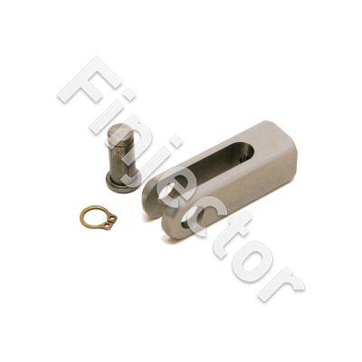 CLEVIS, ASSEMBLY, THROTTLE LINKAGE SYSTEM, FOR 10-32 CABLE END (TILTON 72-797)