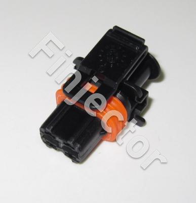 2 pole Compact connector 1.1, Code 1, BDK 2.8 (Bosch 1928404072)