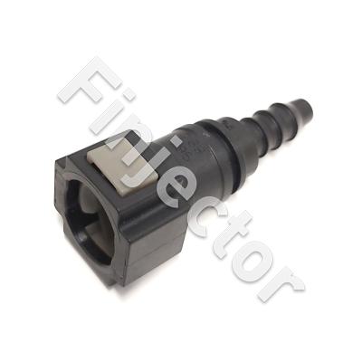 Quick connector, 7.9 mm (5/16"), 4 mm deeper,8mm hose connection
