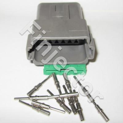 Deutsch DT 12-napainen naarasliitinsarja, 0.5-1 mm2