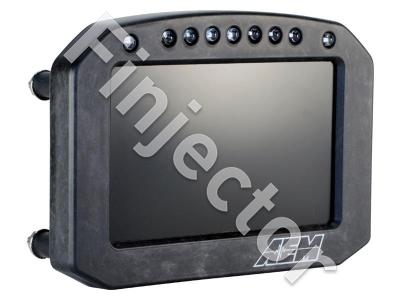 Flat Panel Digital Dash Display, CD-5 non-logging, non-GPS racing dash, CAN input only, 5-inch diagonal screen (AEM 30-5600F)