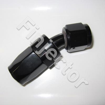 AN8 HIGH POLISHED 30° SWIVEL HOSE END (GBE0209-3008-PO)