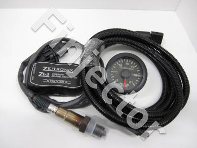 Waterproof Zeitronix Air/Fuel gauge with Zt-3 CAN Bus