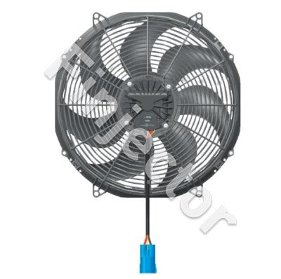 Brushless Spal blower, 12V, Ø 385 mm, suctive, VA91-ABL326P/N-65A, PWM controlled