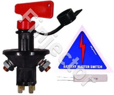 BMS003 FIA Battery Master Switch, incl. resistor 3 Ohm/ 11 W