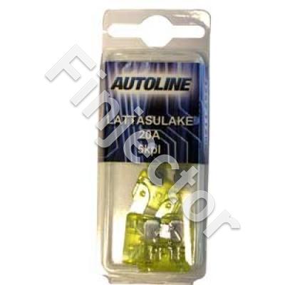 GM type 20A fuse, 5 pcs in package (1569-11200)