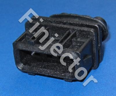 4 pole Jetronic (male) connector housing, Code 1, JPT-Male pins (like Bosch 1928402373, not genuine Bosch)