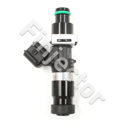 EV14, 1500 cc, 8.5 Ohm, C, USCAR, O-O 61 mm, 11mm top adapter with filter, bottom adapter with 16mm seal (Bosch 0280158677-L11)