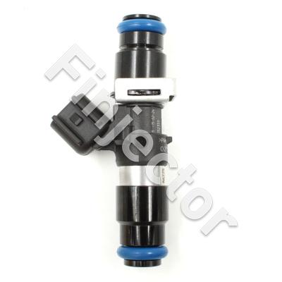 EV14, 1500 cc, 8.5 Ohm, C, USCAR, O-O 61 mm, top adapter with filter, bottom adapter. (Bosch 0280158677-L14)