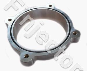 Weld flange for 68 mm Bosch throttle body (DBW) ETF-156. Example for 0280750156. Aluminum, with seal.