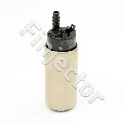 Bosch polttoainepumppu, 450 l/h @ 3 Bar, imu 14 mm, lähtö 9 mm (0580101024) BR540, F02UV0U343-01