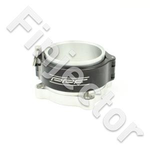 Inlet flange for Bosch 68 mm throttle, 3" billet with quick clamp, O ring seals