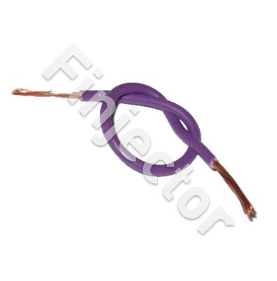 Ohutseinämäinen 0.35 mm² violetti autojohto (0,35LIL)