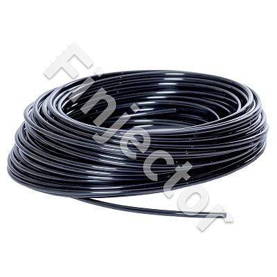 Polyamid pipe 8X1, ID 6 mm, OD 8 mm, 27 Bar, -40 - +100°C, full package is 25 m. (POLY-8)