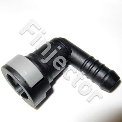 Quick connector, 9.89 mm, 12 mm hose connection