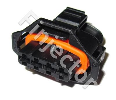 4 pole Bosch Compact connector 1.a , JPT female pins, covered
