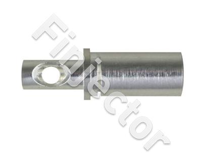 KOSTAL RK 4 L round female terminal, Silver-plated, 2.3 mm bore for cable (50253923) MB terminal