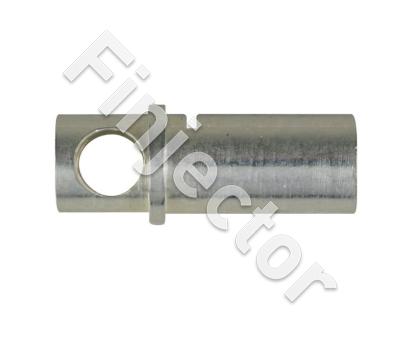 KOSTAL RK 3.4 L 90 female terminal, Bore Ø 2.6, Diameter 3.3 mm, length 12 mm, silver plated. MB terminal