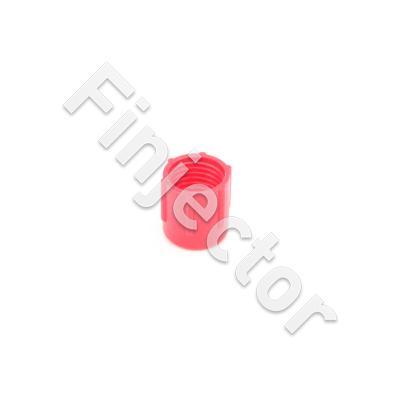 Plastic Cap For AN4 Male Thread, Red (GB179104)